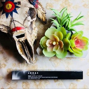 Lorac Pro Matte Lip Color in Aubergine 💄👄